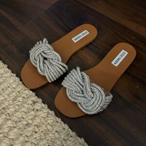 Steve Madden Crystal Sandals